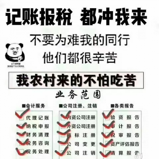 企业税务申报清算代办